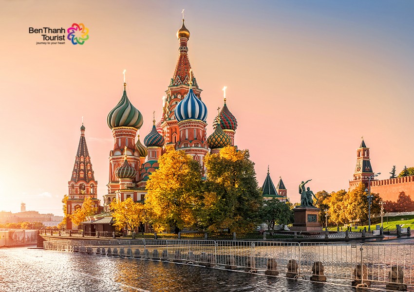 Du Lịch Nga : Moscow - Saint Petersburg (Đêm trắng cổ tích)